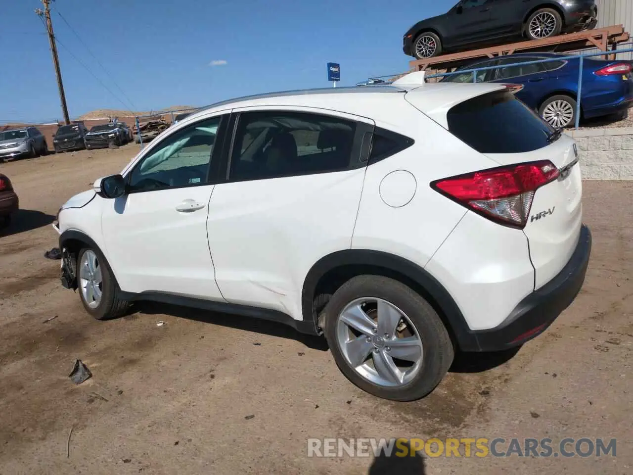 2 Photograph of a damaged car 3CZRU6H56KM721836 HONDA HR-V 2019