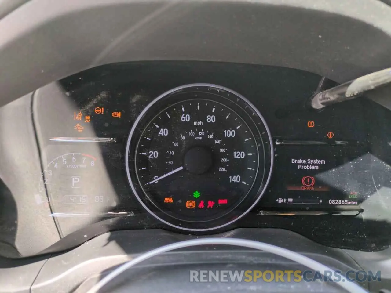 9 Photograph of a damaged car 3CZRU6H56KM721836 HONDA HR-V 2019