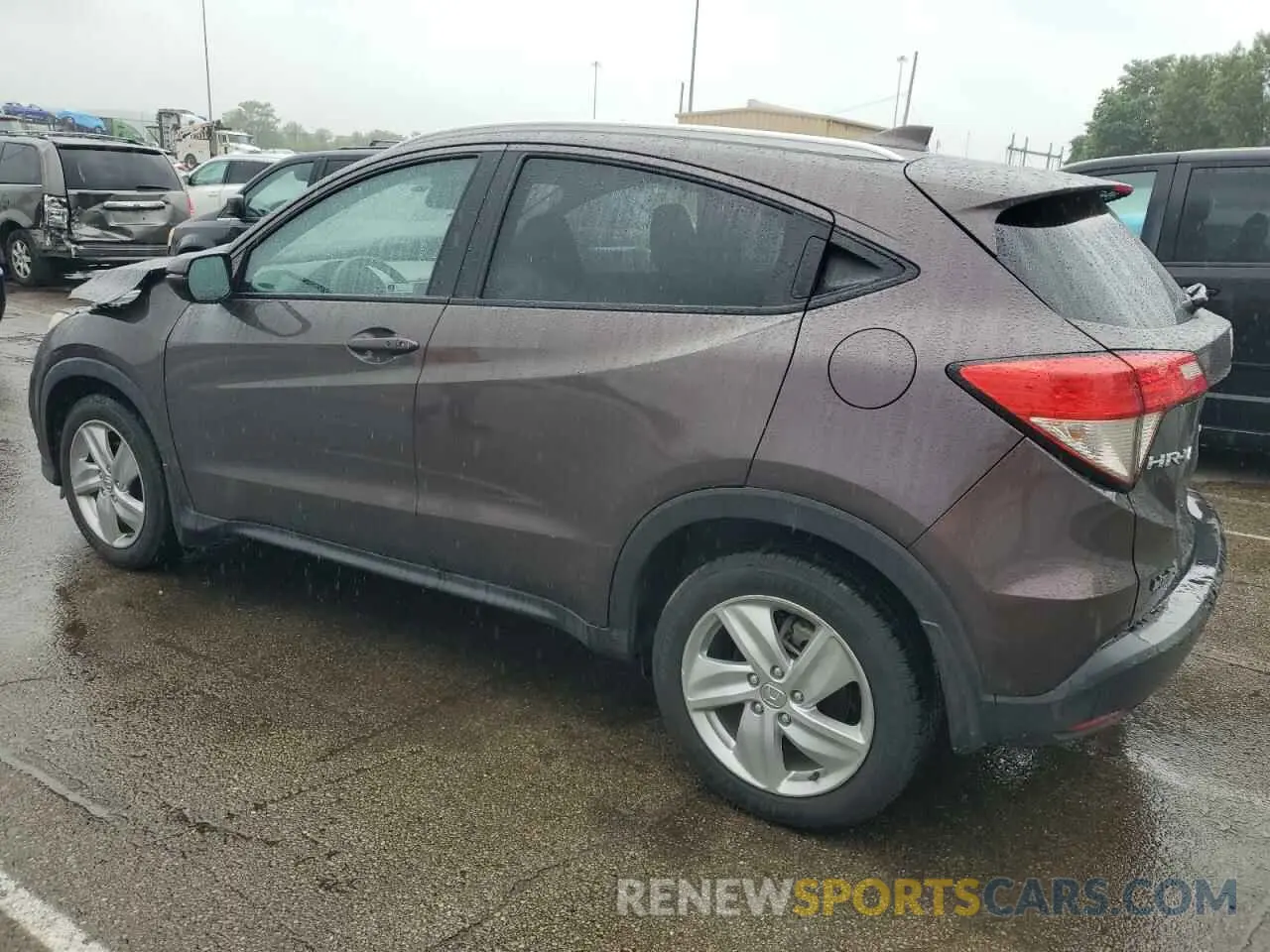 2 Photograph of a damaged car 3CZRU6H57KM722672 HONDA HR-V 2019