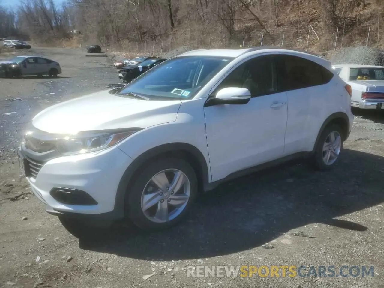 1 Photograph of a damaged car 3CZRU6H58KM728271 HONDA HR-V 2019