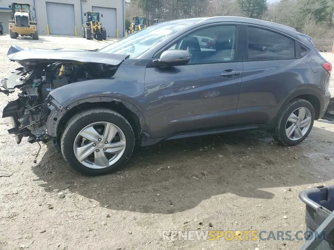 1 Photograph of a damaged car 3CZRU6H58KM741036 HONDA HR-V 2019