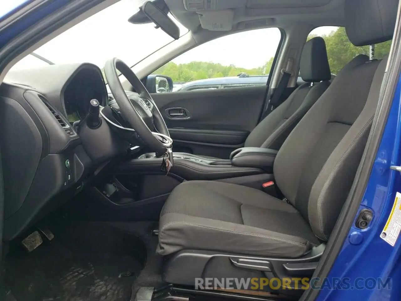 7 Photograph of a damaged car 3CZRU6H58KM741991 HONDA HR-V 2019