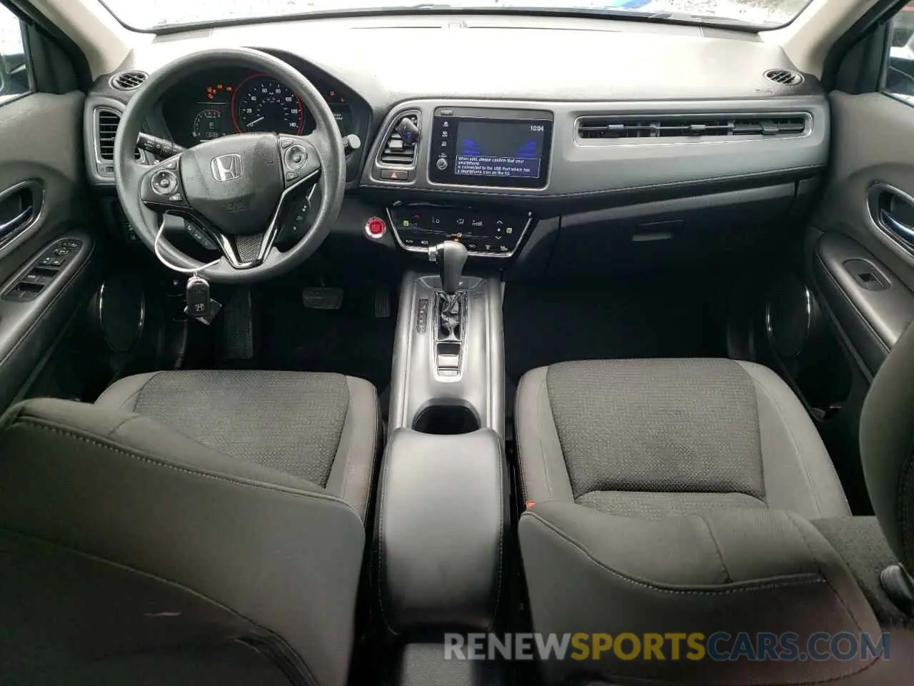8 Photograph of a damaged car 3CZRU6H58KM741991 HONDA HR-V 2019