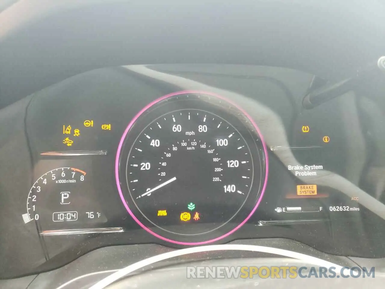 9 Photograph of a damaged car 3CZRU6H58KM741991 HONDA HR-V 2019