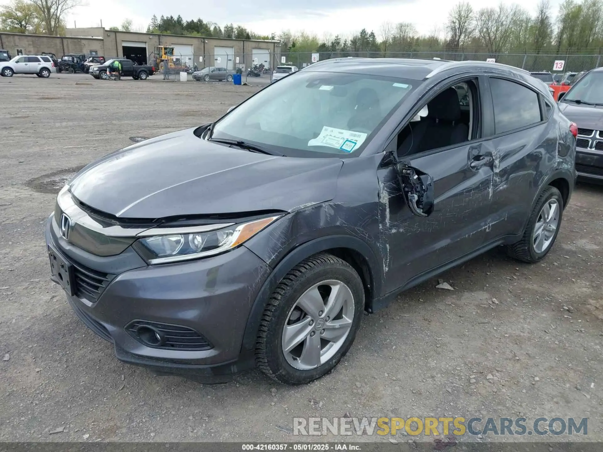 2 Photograph of a damaged car 3CZRU6H59KM719255 HONDA HR-V 2019