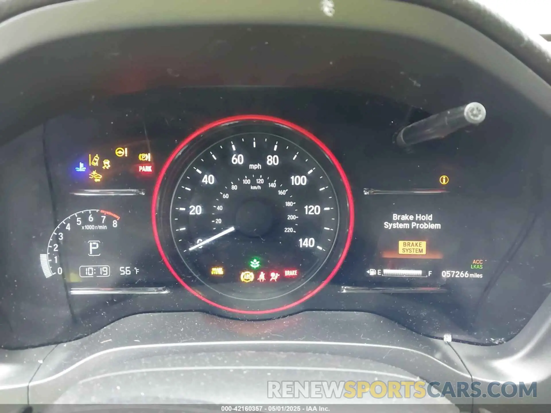 7 Photograph of a damaged car 3CZRU6H59KM719255 HONDA HR-V 2019