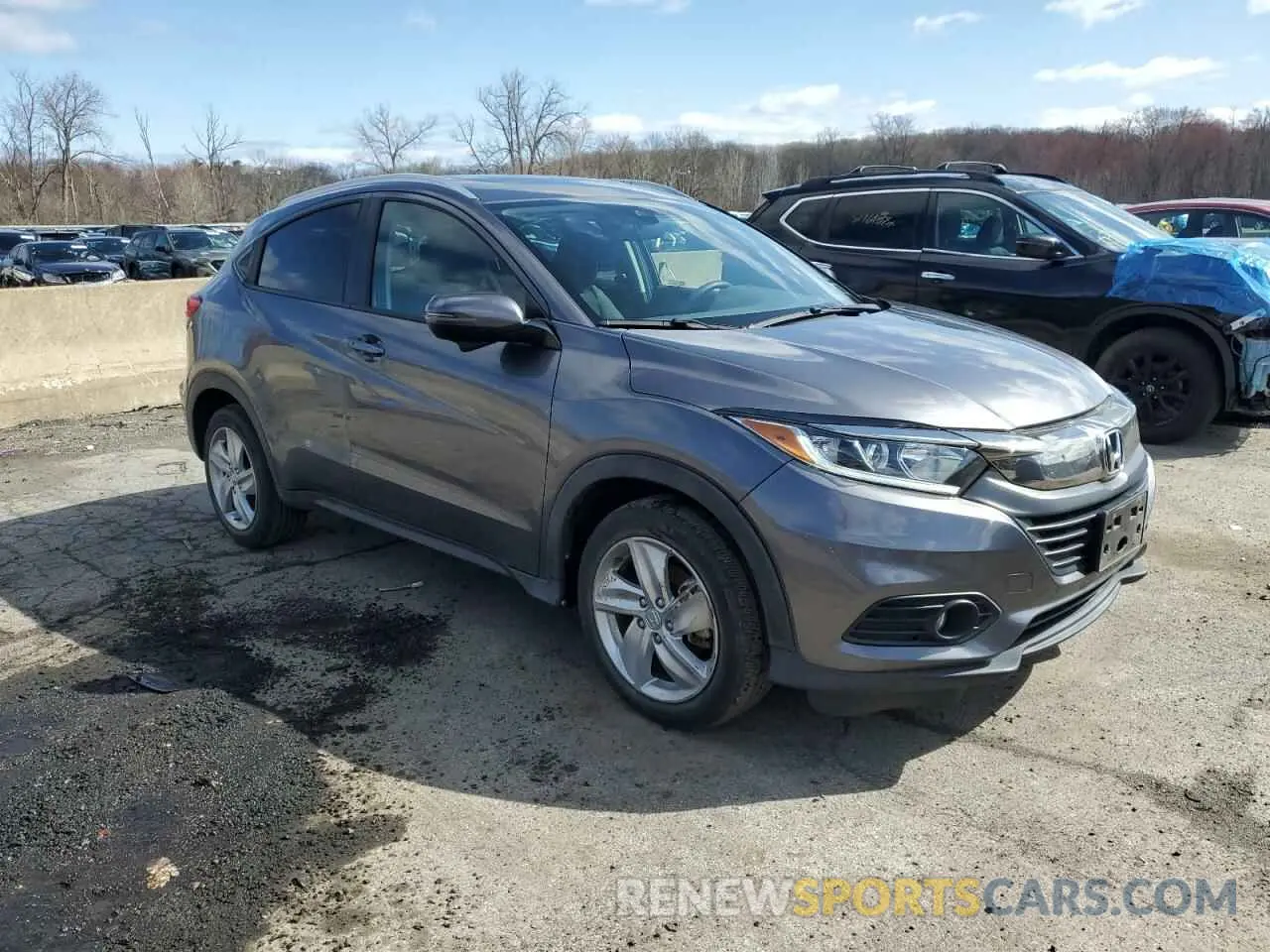 4 Photograph of a damaged car 3CZRU6H59KM731096 HONDA HR-V 2019