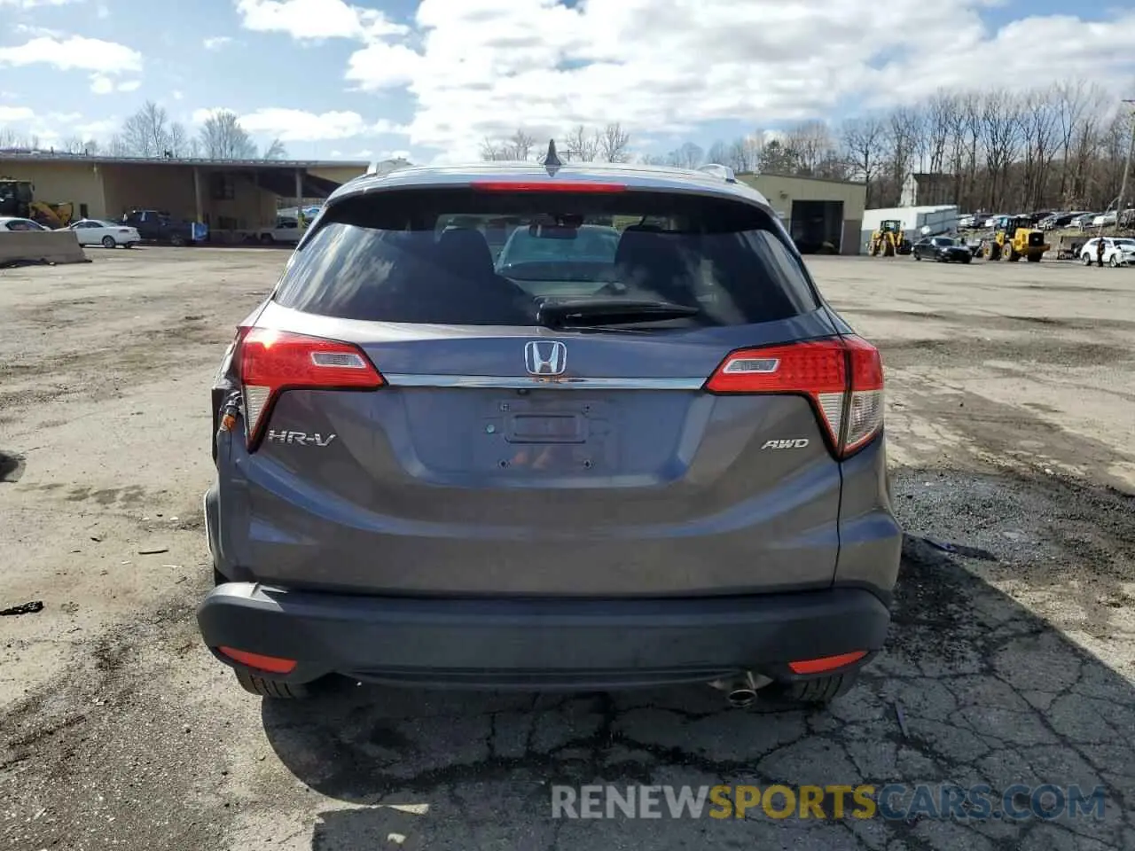 6 Photograph of a damaged car 3CZRU6H59KM731096 HONDA HR-V 2019