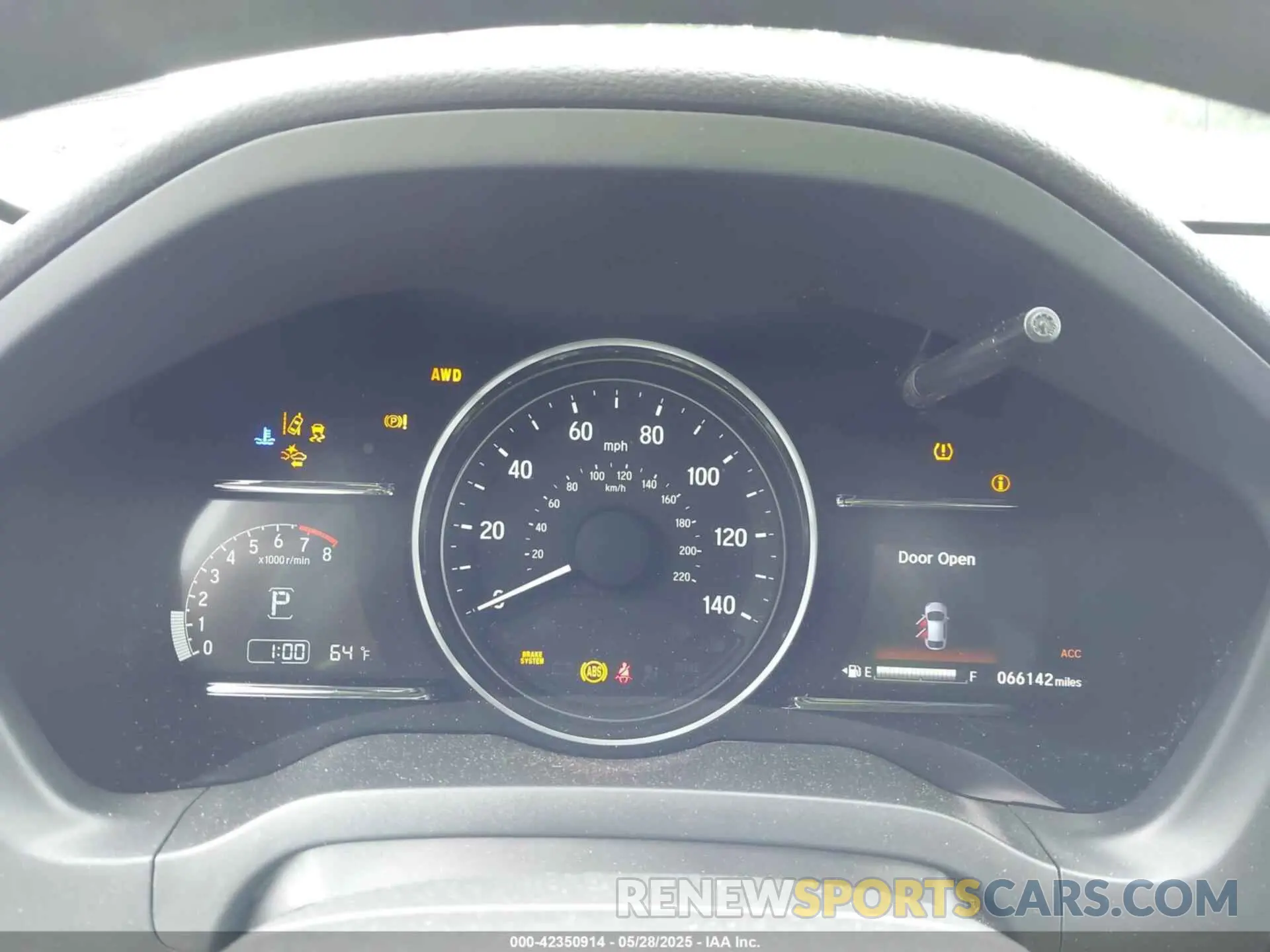 7 Photograph of a damaged car 3CZRU6H59KM733494 HONDA HR-V 2019