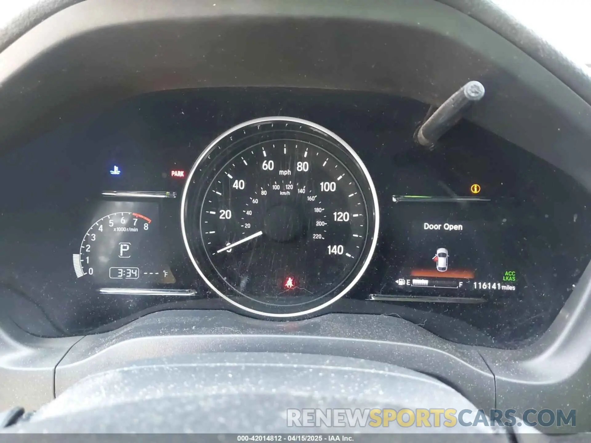 7 Photograph of a damaged car 3CZRU6H59KM736797 HONDA HR-V 2019