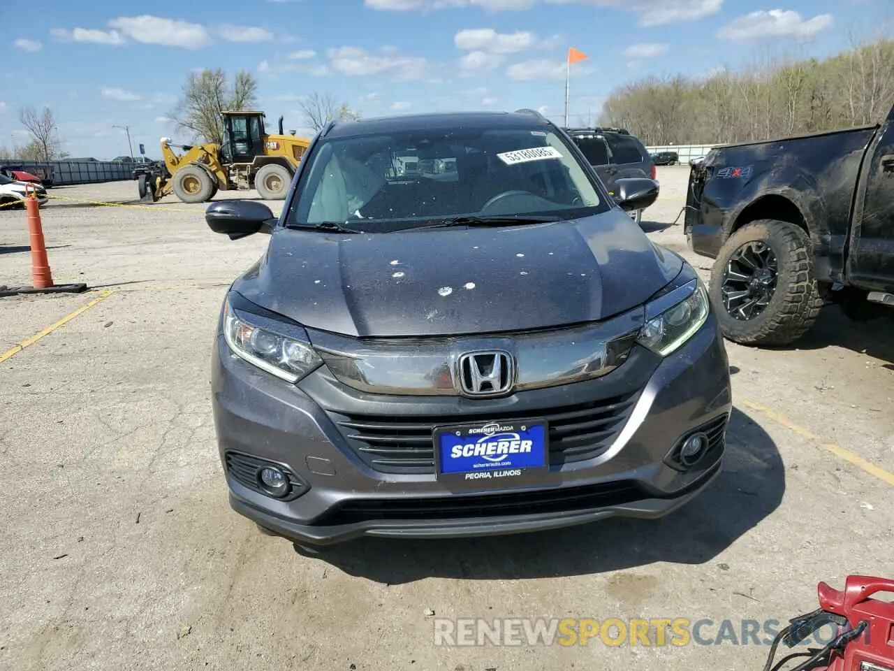 5 Photograph of a damaged car 3CZRU6H5XKM738400 HONDA HR-V 2019
