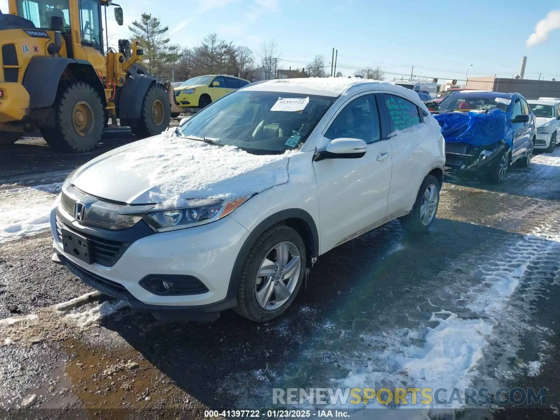 2 Photograph of a damaged car 3CZRU6H71KM721096 HONDA HR-V 2019