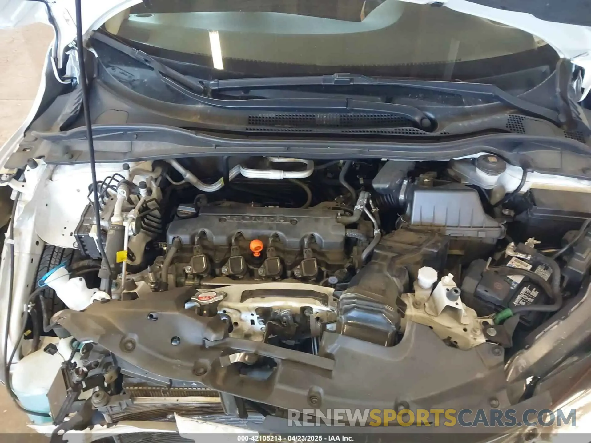 10 Photograph of a damaged car 3CZRU6H72KM716358 HONDA HR-V 2019