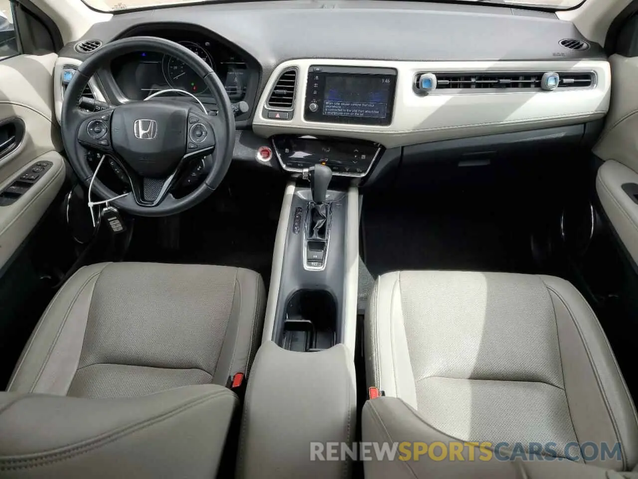 8 Photograph of a damaged car 3CZRU6H72KM721950 HONDA HR-V 2019