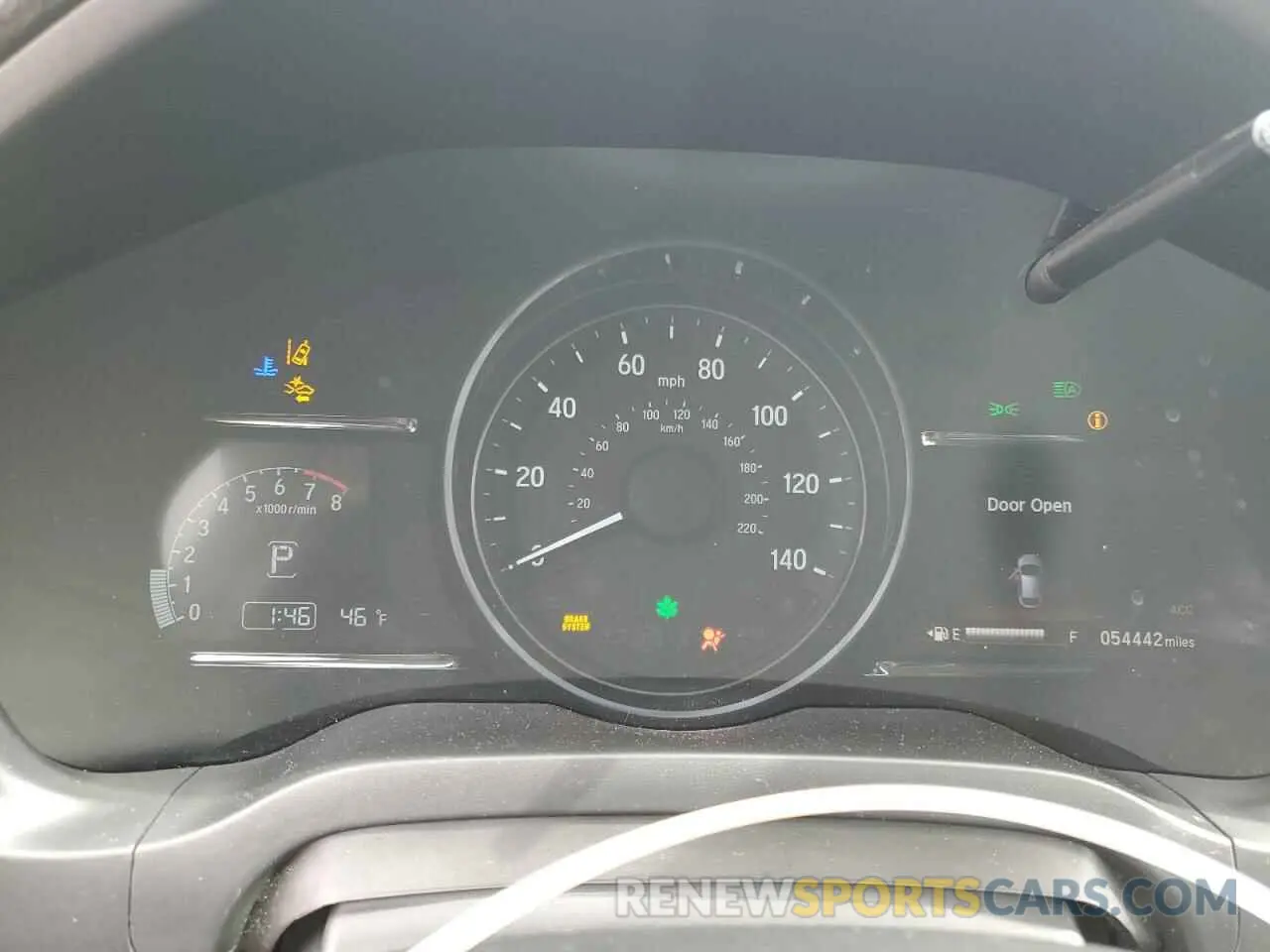 9 Photograph of a damaged car 3CZRU6H72KM721950 HONDA HR-V 2019
