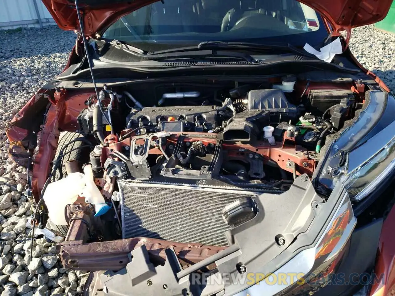 11 Photograph of a damaged car 3CZRU6H76KM708408 HONDA HR-V 2019