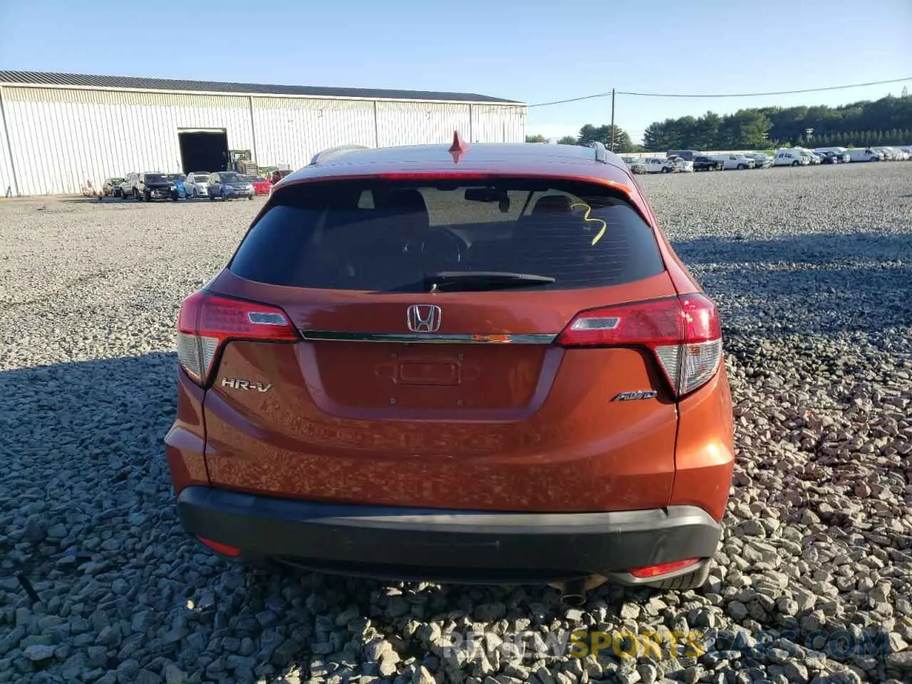 6 Photograph of a damaged car 3CZRU6H76KM708408 HONDA HR-V 2019