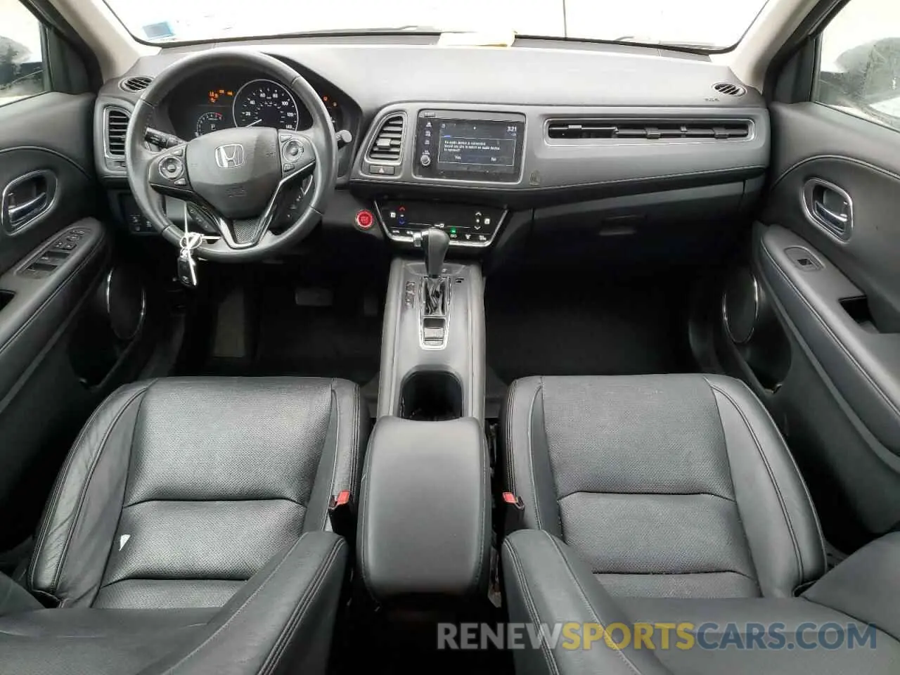 8 Photograph of a damaged car 3CZRU6H76KM716363 HONDA HR-V 2019
