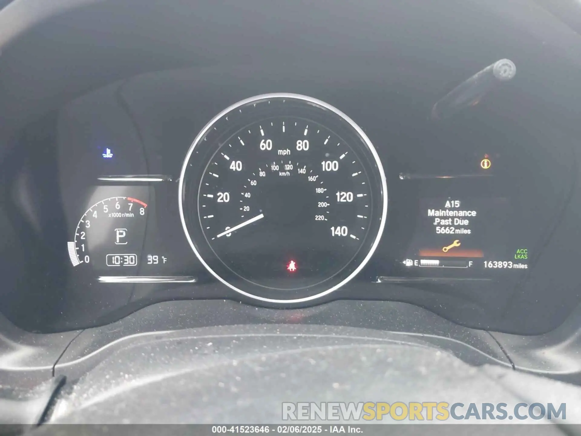7 Photograph of a damaged car 3CZRU6H77KM735942 HONDA HR-V 2019