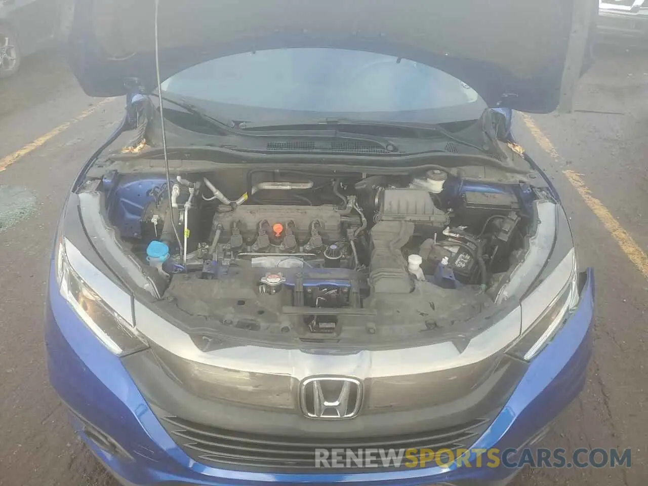 13 Photograph of a damaged car 3CZRU6H79KM715997 HONDA HR-V 2019