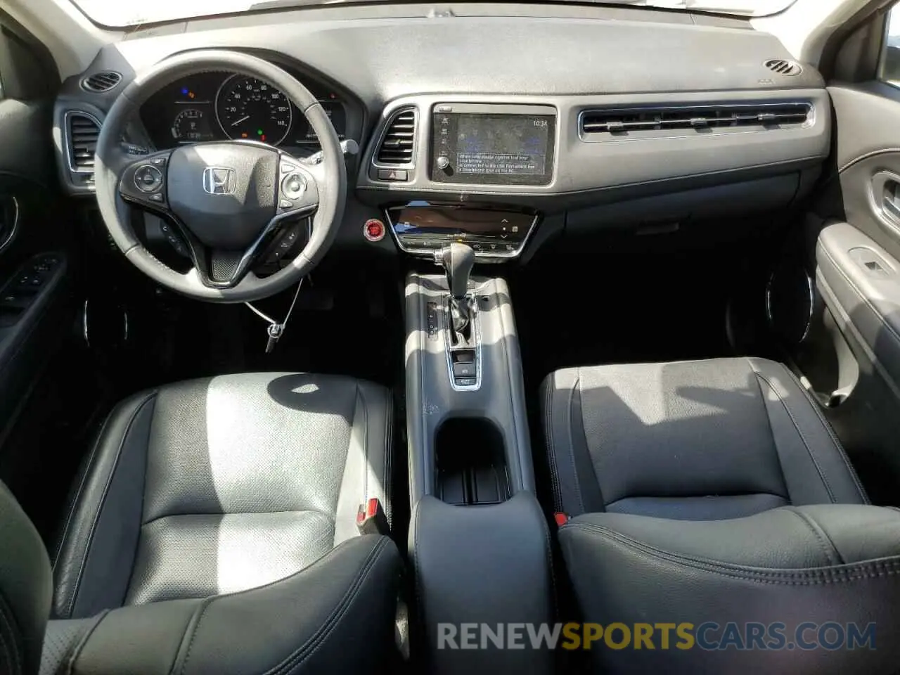 8 Photograph of a damaged car 3CZRU6H91KM712237 HONDA HR-V 2019