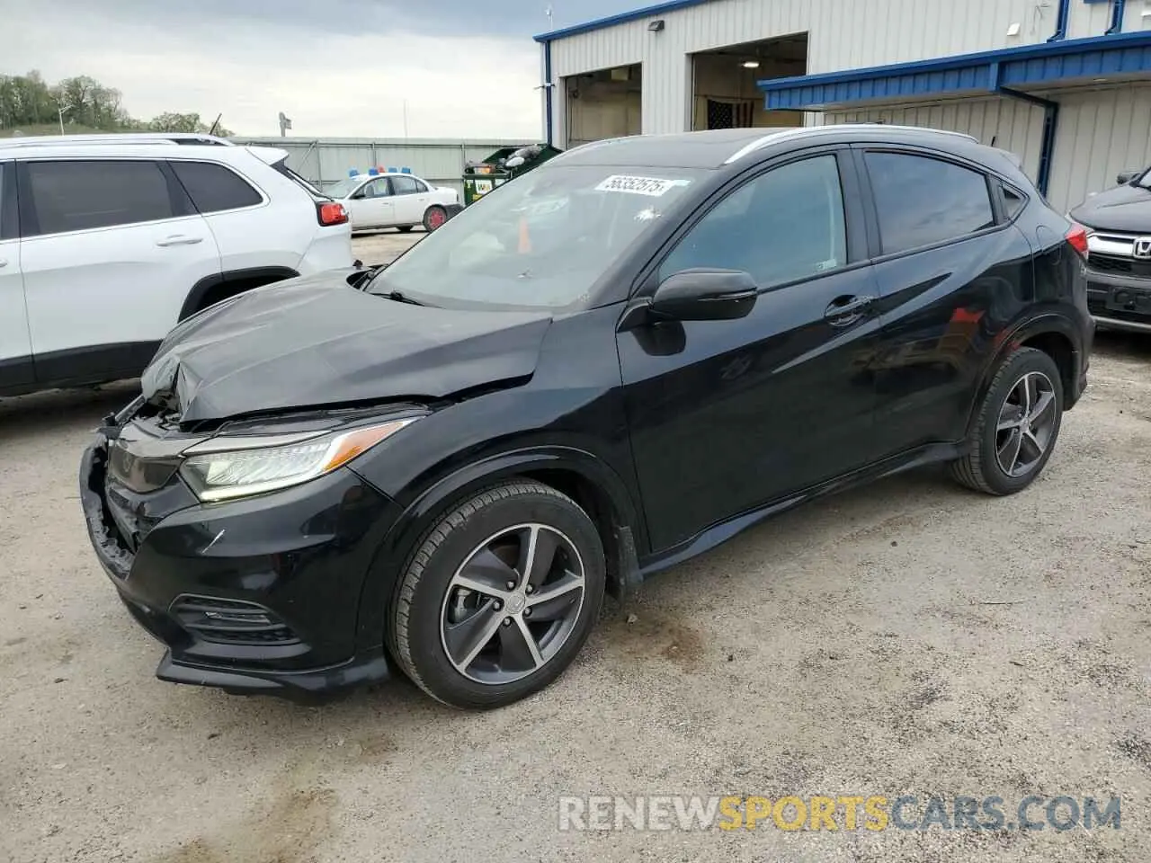 1 Photograph of a damaged car 3CZRU6H93KM718492 HONDA HR-V 2019