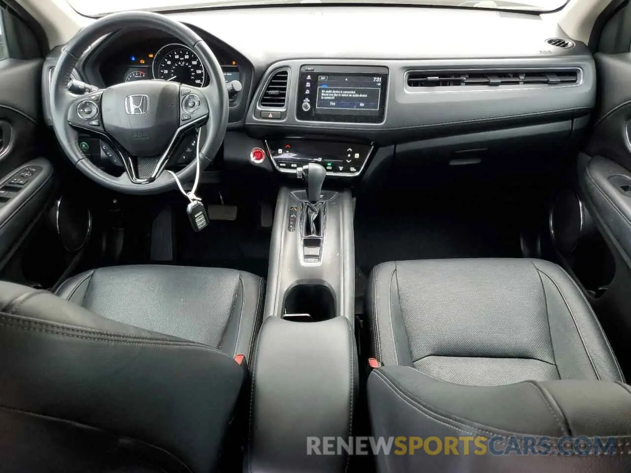 8 Photograph of a damaged car 3CZRU6H93KM718492 HONDA HR-V 2019