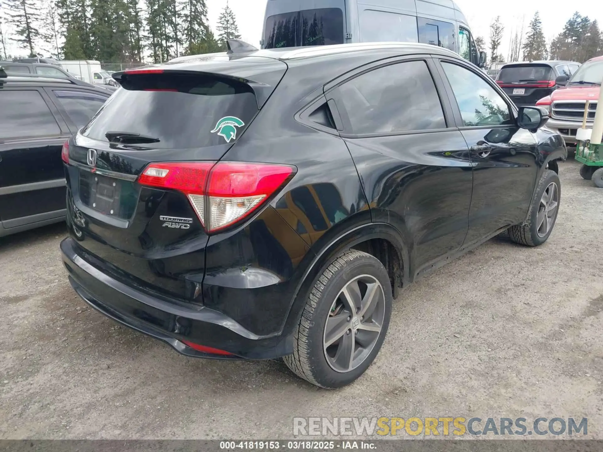 4 Photograph of a damaged car 3CZRU6H93KM720310 HONDA HR-V 2019
