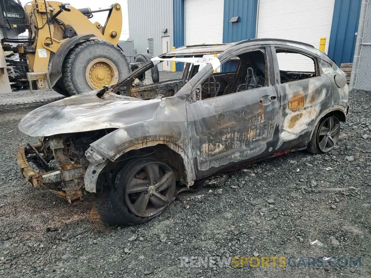 1 Photograph of a damaged car 3CZRU6H95KM106620 HONDA HR-V 2019
