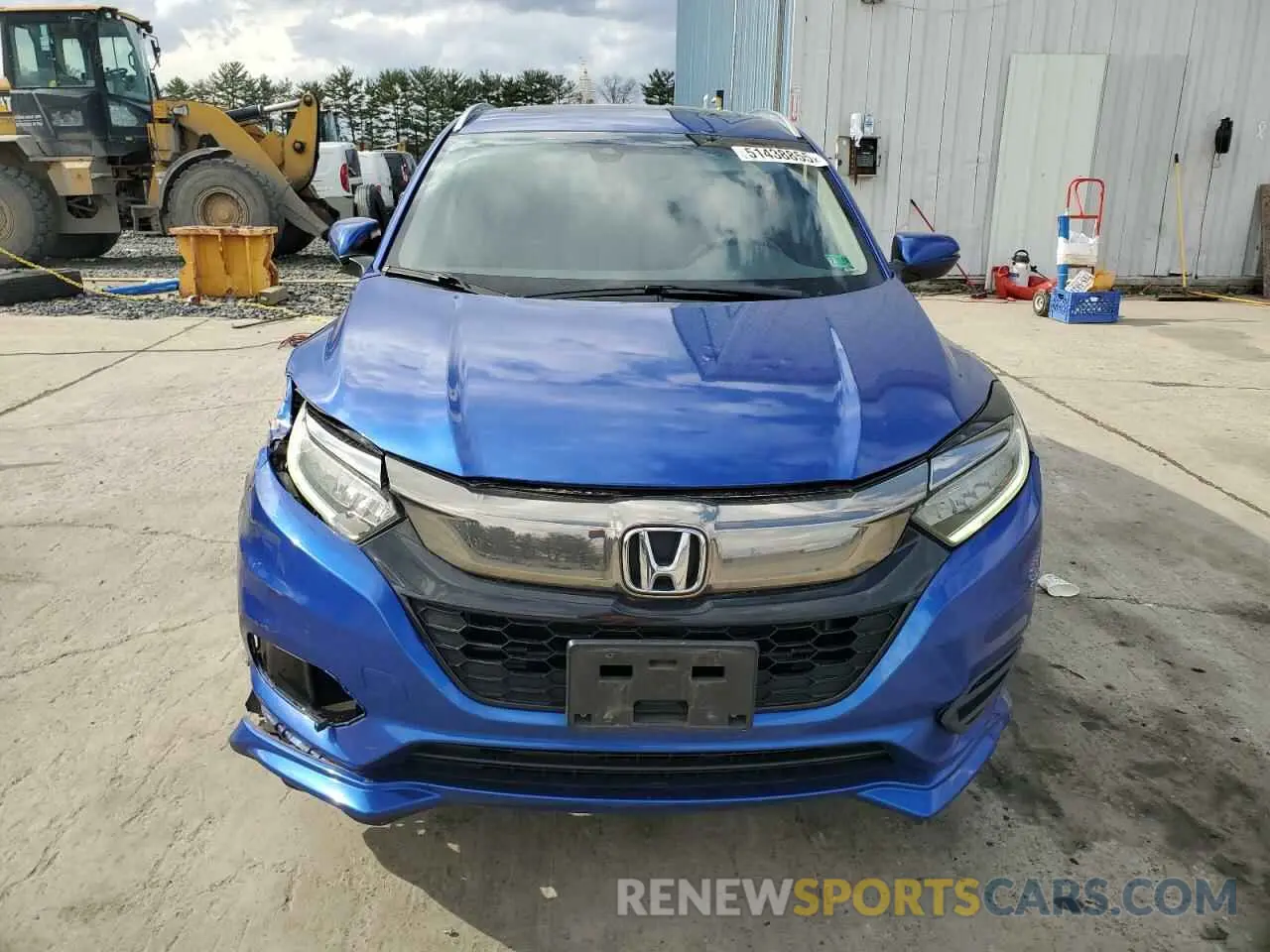 5 Photograph of a damaged car 3CZRU6H95KM710460 HONDA HR-V 2019
