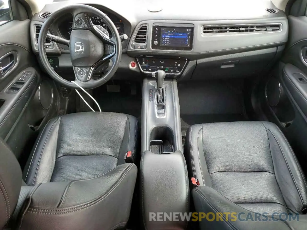 8 Photograph of a damaged car 3CZRU6H95KM710460 HONDA HR-V 2019
