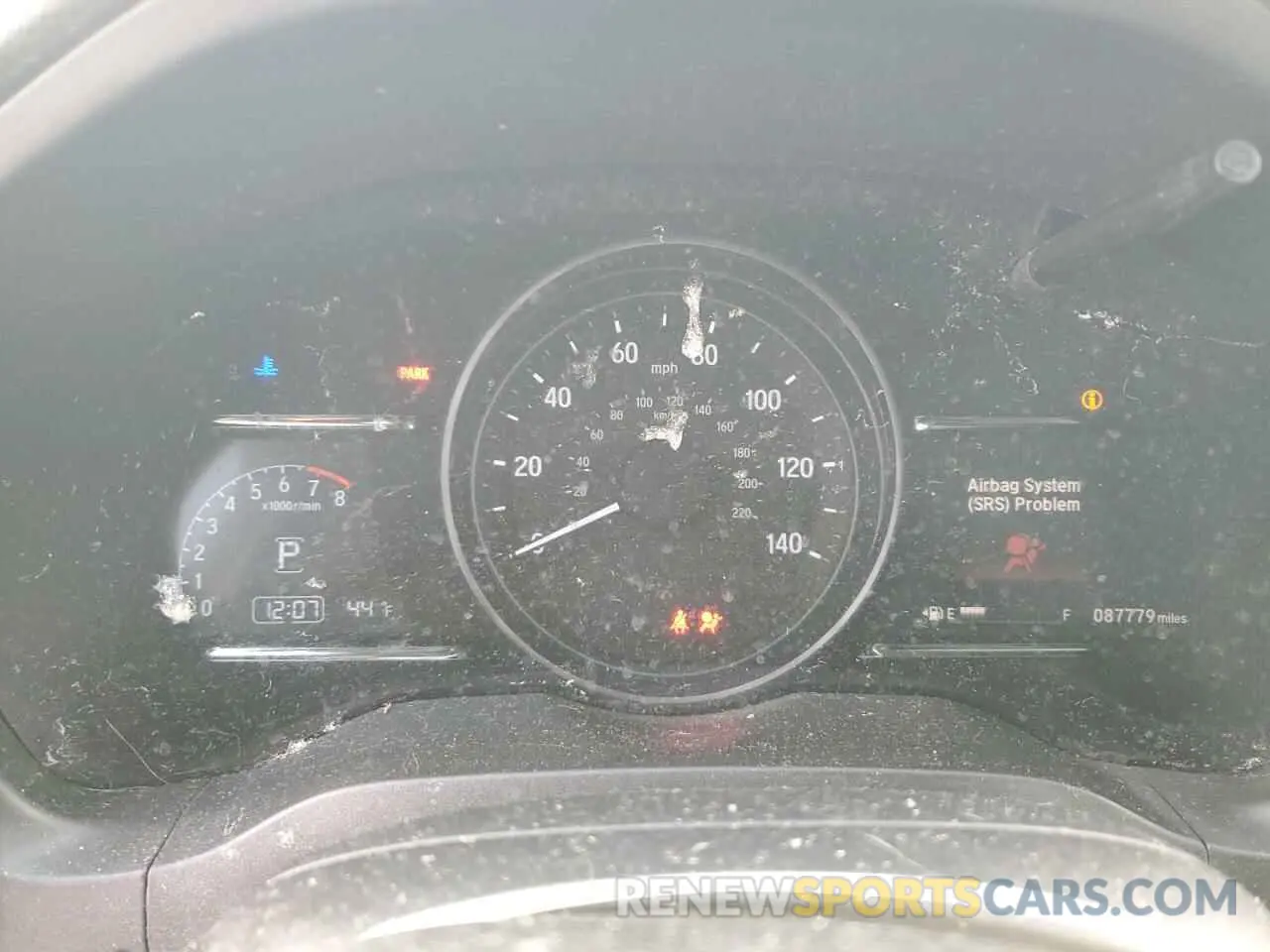 9 Photograph of a damaged car 3CZRU6H97KM701954 HONDA HR-V 2019