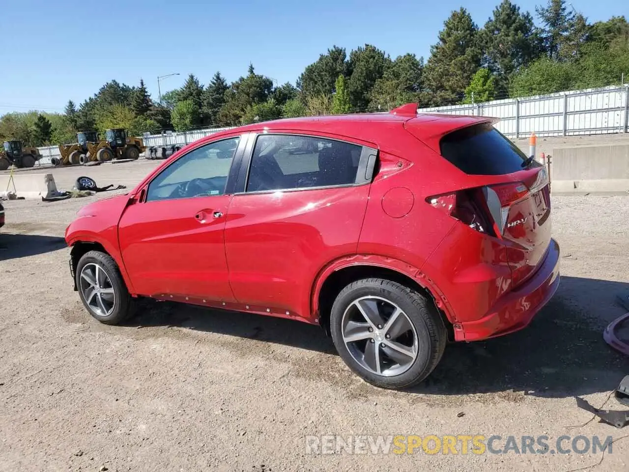 2 Photograph of a damaged car 3CZRU6H98KM705432 HONDA HR-V 2019
