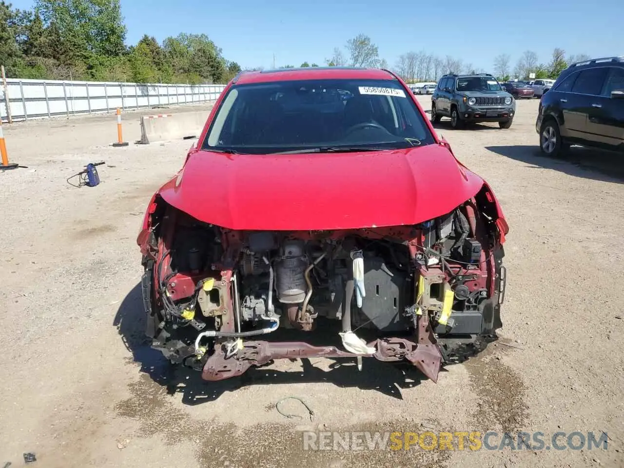 5 Photograph of a damaged car 3CZRU6H98KM705432 HONDA HR-V 2019