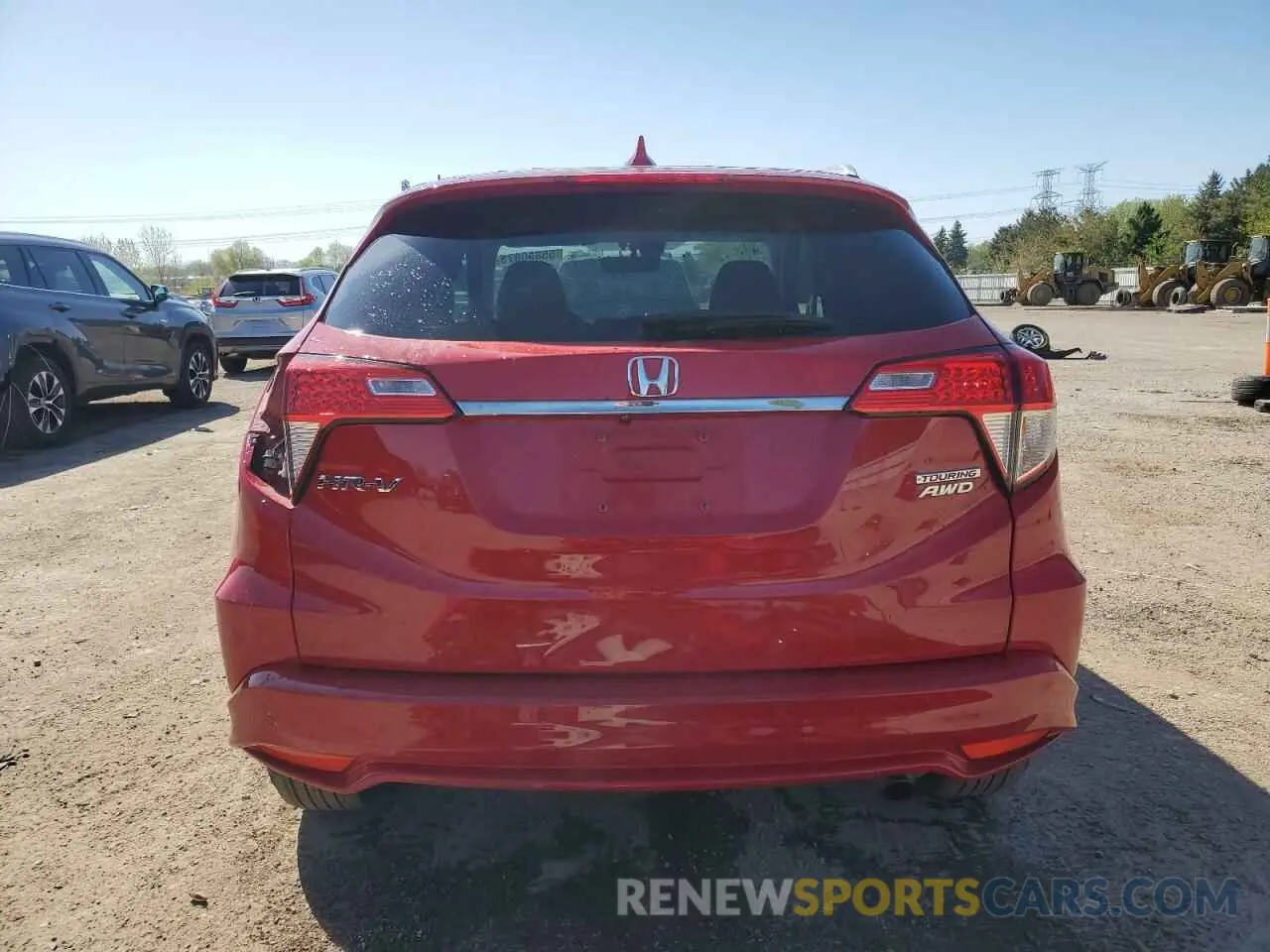 6 Photograph of a damaged car 3CZRU6H98KM705432 HONDA HR-V 2019