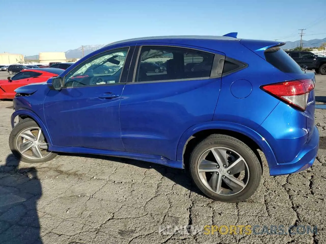 2 Photograph of a damaged car 3CZRU6H98KM710470 HONDA HR-V 2019