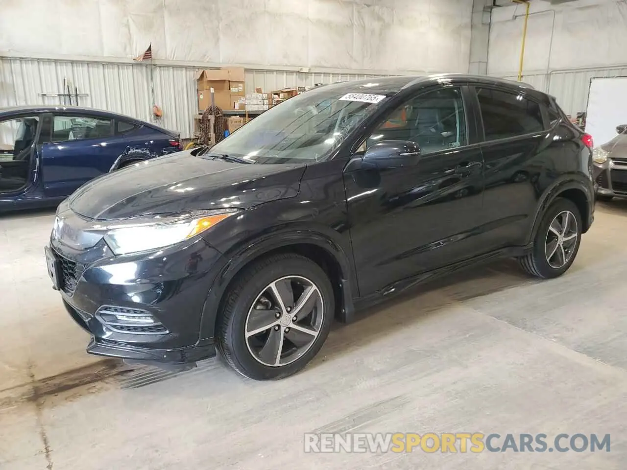 1 Photograph of a damaged car 3CZRU6H9XKM711717 HONDA HR-V 2019