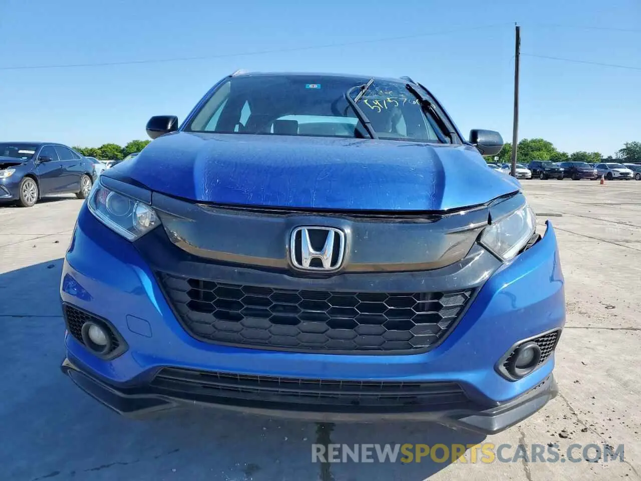 5 Photograph of a damaged car 3CZRU5H10LG700584 HONDA HR-V 2020