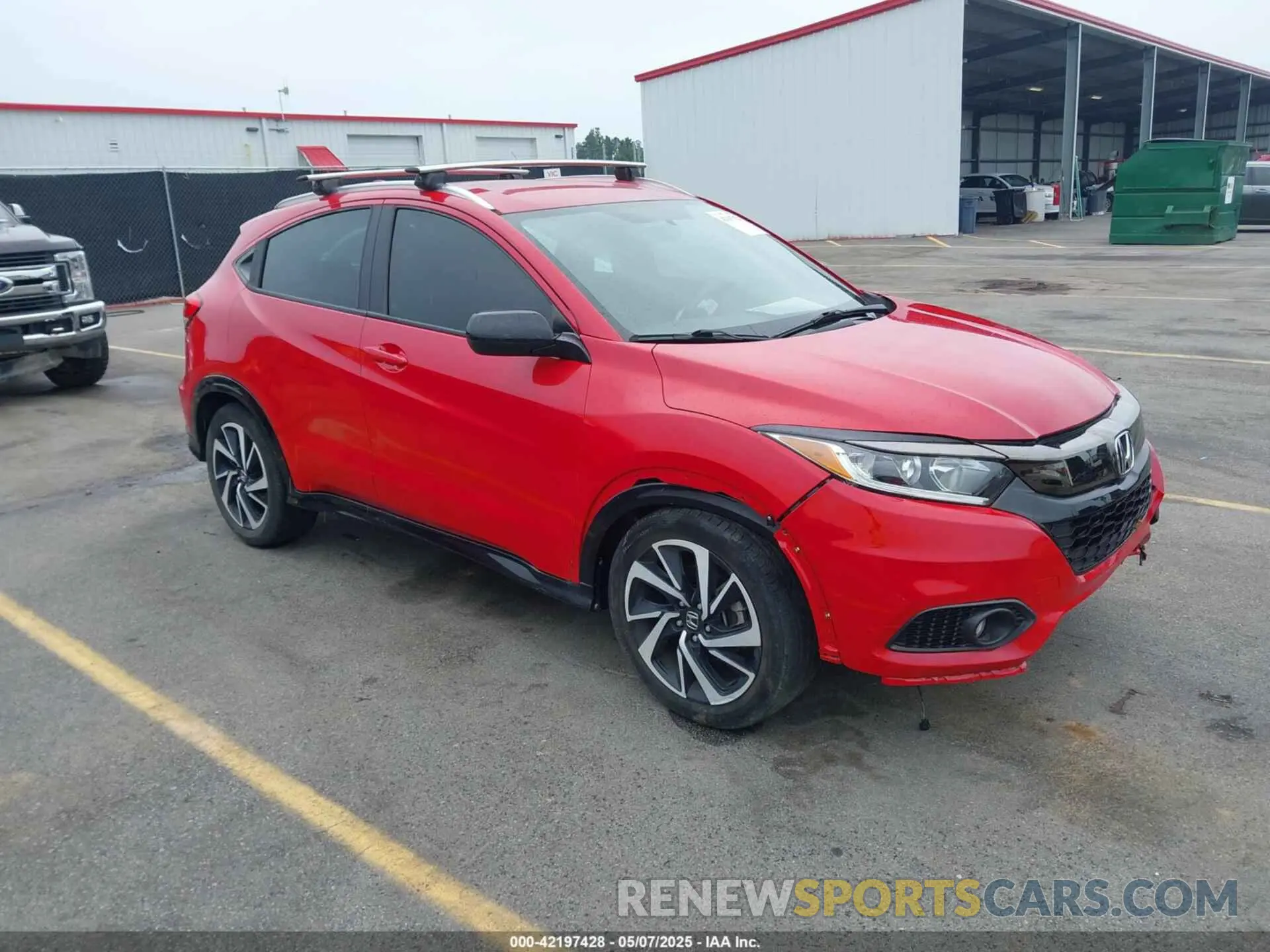 1 Photograph of a damaged car 3CZRU5H10LM707648 HONDA HR-V 2020