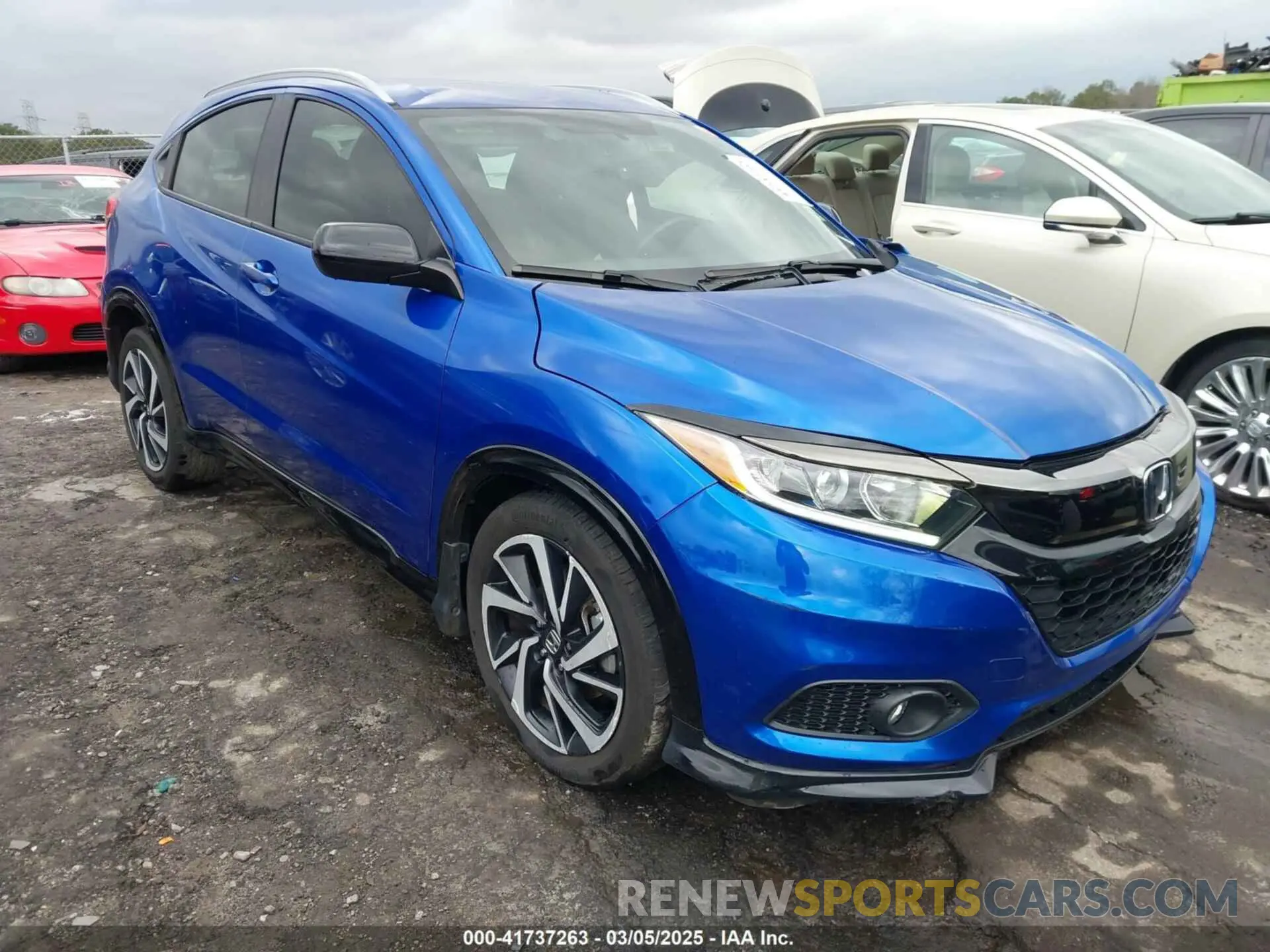 1 Photograph of a damaged car 3CZRU5H11LM715936 HONDA HR-V 2020