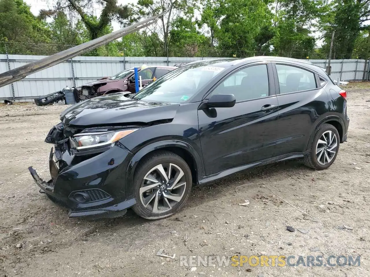 1 Photograph of a damaged car 3CZRU5H15LM713588 HONDA HR-V 2020