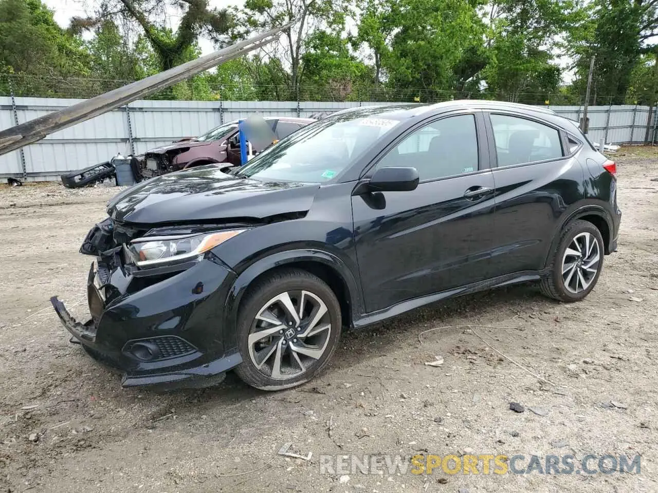 2 Photograph of a damaged car 3CZRU5H15LM713588 HONDA HR-V 2020