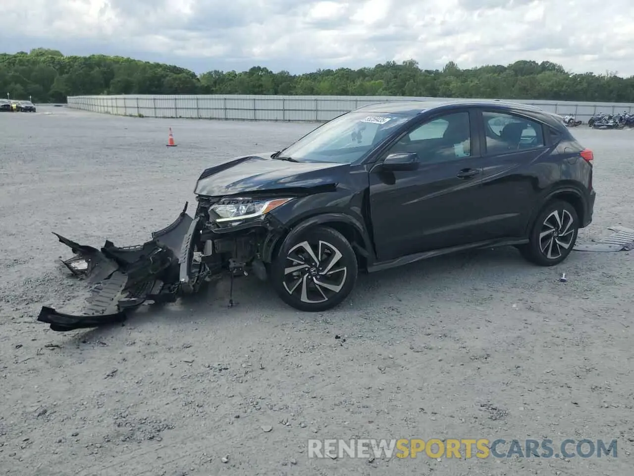 1 Photograph of a damaged car 3CZRU5H15LM713686 HONDA HR-V 2020