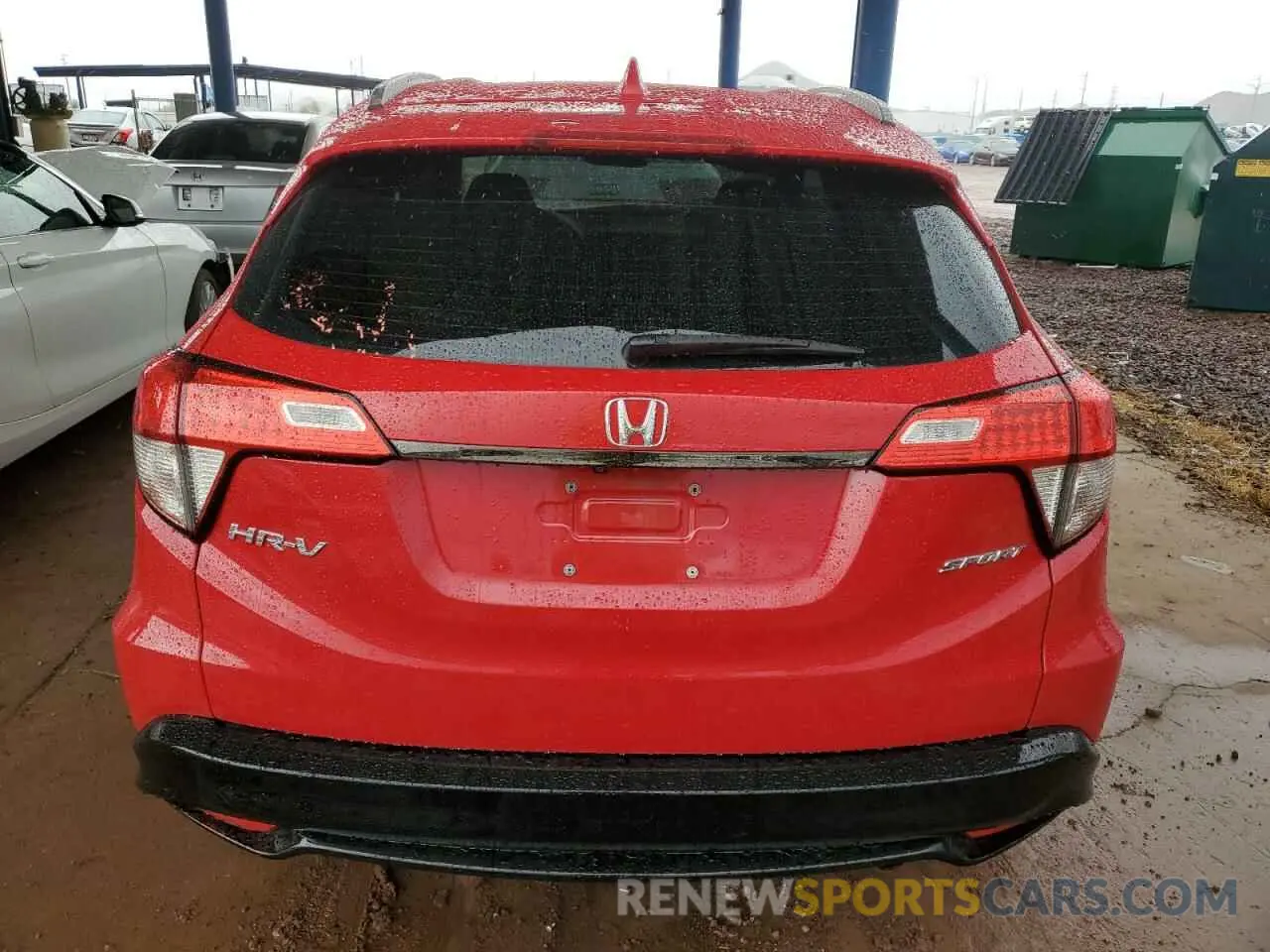 6 Photograph of a damaged car 3CZRU5H16LM710473 HONDA HR-V 2020