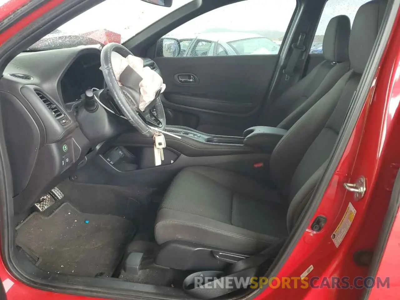 7 Photograph of a damaged car 3CZRU5H16LM710473 HONDA HR-V 2020
