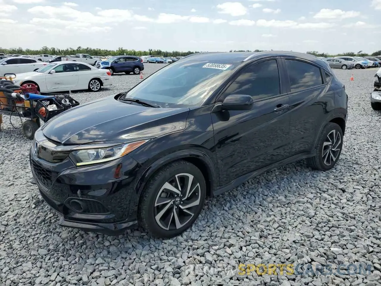 1 Photograph of a damaged car 3CZRU5H17LM710305 HONDA HR-V 2020