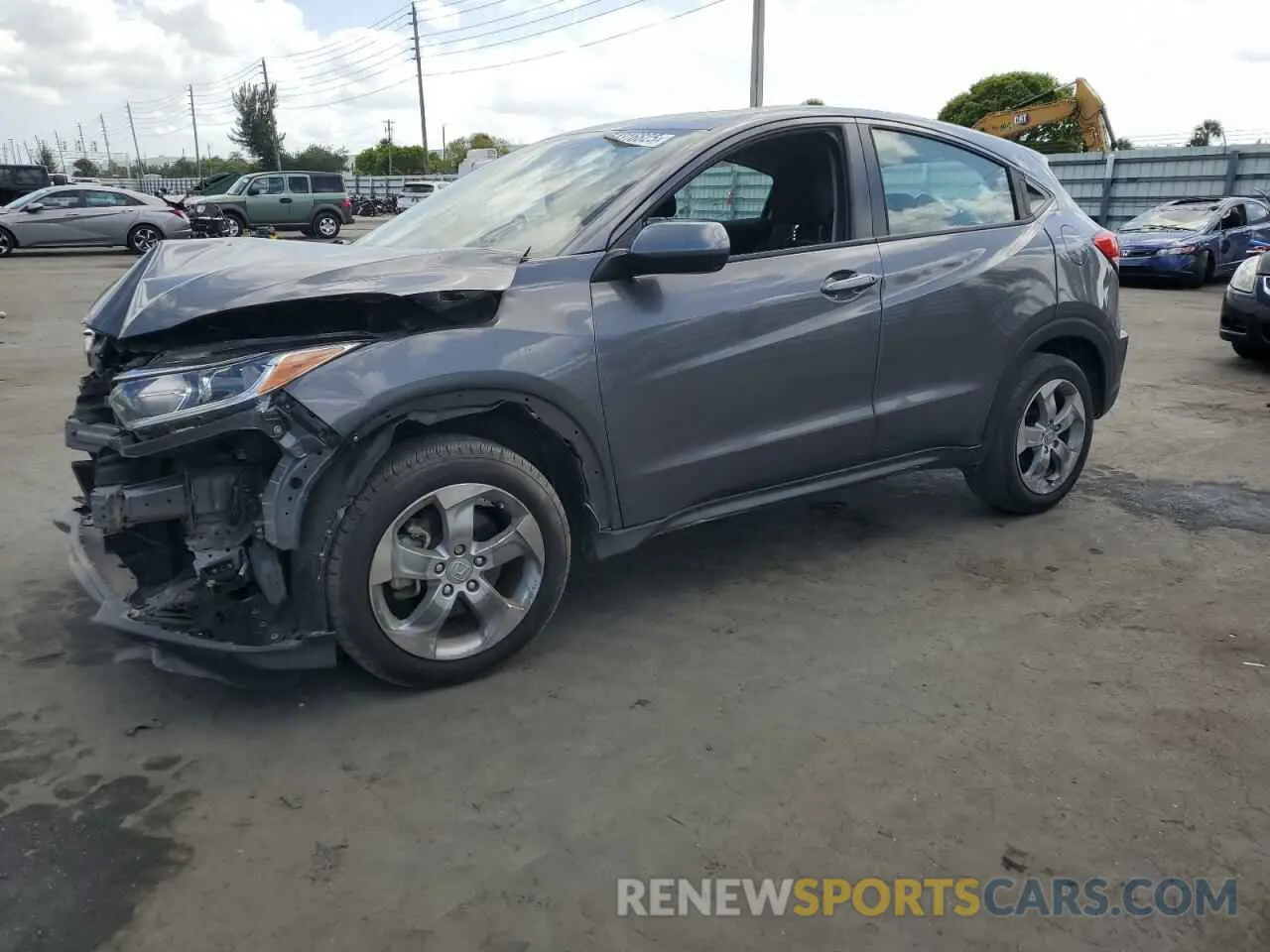 1 Photograph of a damaged car 3CZRU5H30LM717002 HONDA HR-V 2020