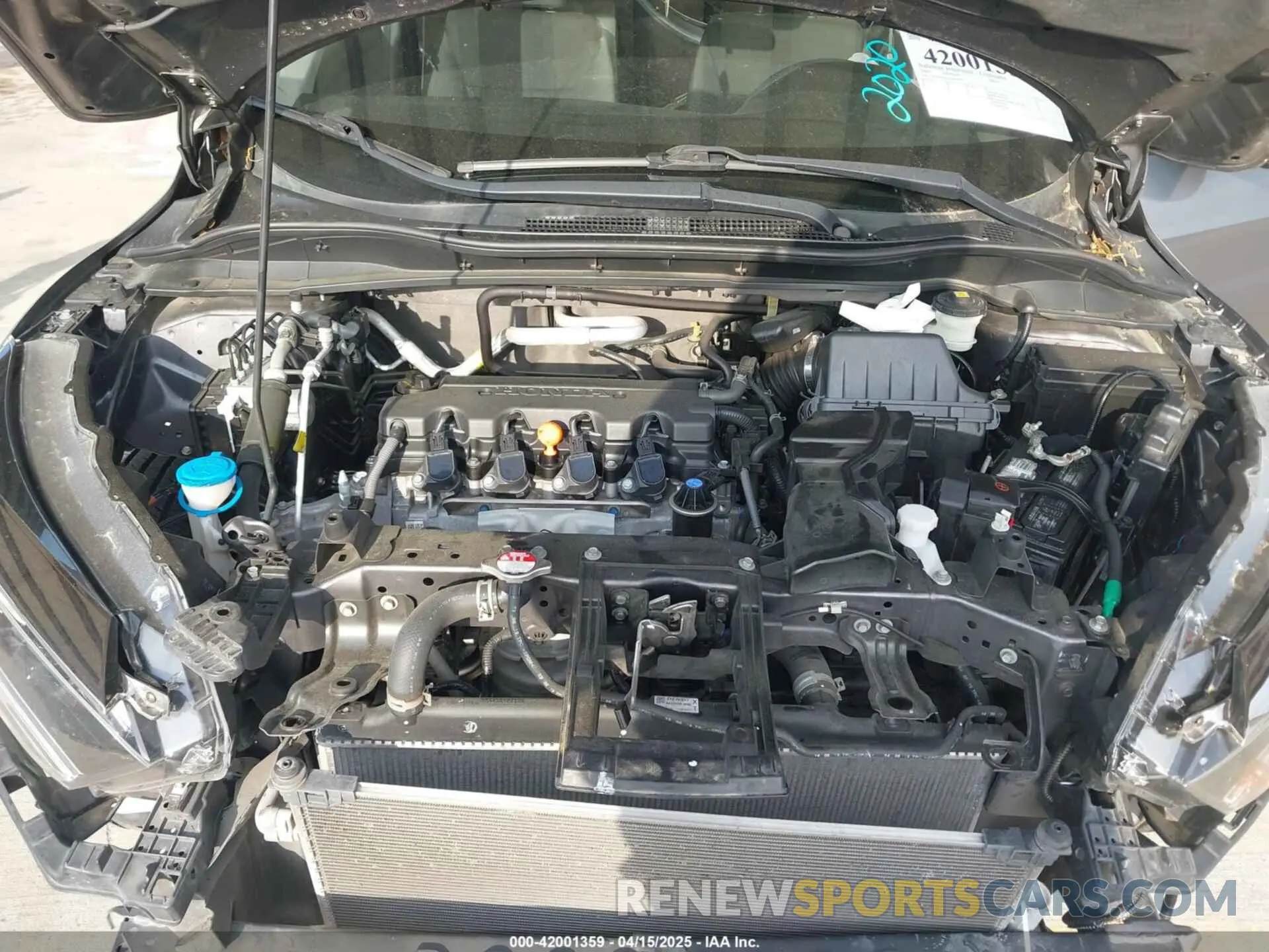 10 Photograph of a damaged car 3CZRU5H35LM708117 HONDA HR-V 2020