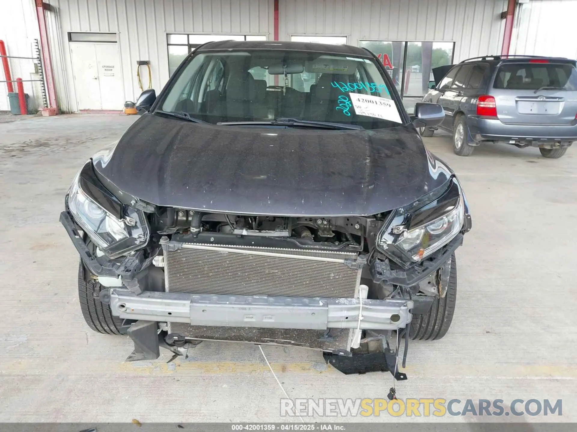 6 Photograph of a damaged car 3CZRU5H35LM708117 HONDA HR-V 2020