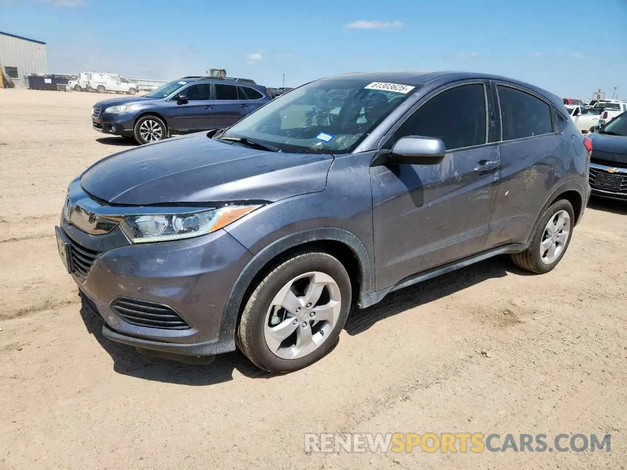 1 Photograph of a damaged car 3CZRU5H37LM706546 HONDA HR-V 2020